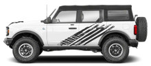 2021, 2022, 2023, 2024, 2025, 2026 Ford Bronco Decals Door Body Stripes Vinyl Graphics Kit ( VGP-9577-BRONCO)