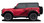 2021 2022 2023 2024 Ford Bronco Decals Door Body Stripes Vinyl Graphics Kit ( VGP-9577-BRONCO)