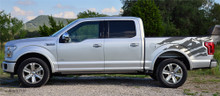 ANTERO: Universal Versatile Side Body Vinyl Graphics Door Stripes Decals Shown on F-150