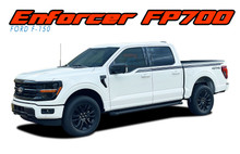 F-150 FP700 ENFORCER: 2021-2026 Ford F-150 Side Door Body Stripes Vinyl Graphic Decals Kit (VGP-9824)