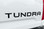 TUNDRA TAILGATE LETTERS | 2015-2021 Toyota Tundra Tailgate Text Decals Letters Vinyl Graphic Striping