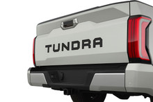 TUNDRA TAILGATE LETTERS | 2022-2026 Toyota Tundra Tailgate Text Decals Letters Vinyl Graphic Striping