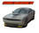 SIDEWINDER RED/BLACK | 2015-2023 Dodge Challenger Factory OE Factory Style Offset Racing Stripes for Shaker Style Hood Vinyl Graphic Roof Trunk Decals (VGP-9206)