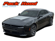 PACK HOOD | 2026 Dodge Charger Sixpack Hood Stripes | Rally Vinyl Graphics Decals Kit (VGP-10621)