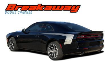 BREAKAWAY | 2024-2026 Dodge Charger Rear Quarter Panel Trunk Stripes R/T Decklid Vinyl Graphic Decals Kit (VGP-10622)