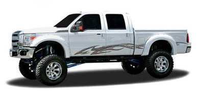 SERPENT : Automotive Vinyl Graphics - Universal Fit Decal Stripes Kit - Pictured with FORD F-150 (ILL-1211)