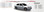 SHADOW : Automotive Vinyl Graphics - Universal Fit Decal Stripes Kit - Pictured with MIDSIZE CAR (ILL-632)