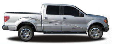 RECON : Automotive Vinyl Graphics - Universal Fit Decal Stripes Kit - Pictured with FORD F-150 SERIES (ILL-1395507)