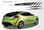 REACTOR : Automotive Vinyl Graphics - Universal Fit Decal Stripes Kit - Pictured with TWO DOOR HATCHBACK (ILL-912)