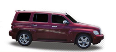 RAGE : Automotive Vinyl Graphics - Universal Fit Decal Stripes Kit - Pictured with CHEVY HHR (ILL-5102)