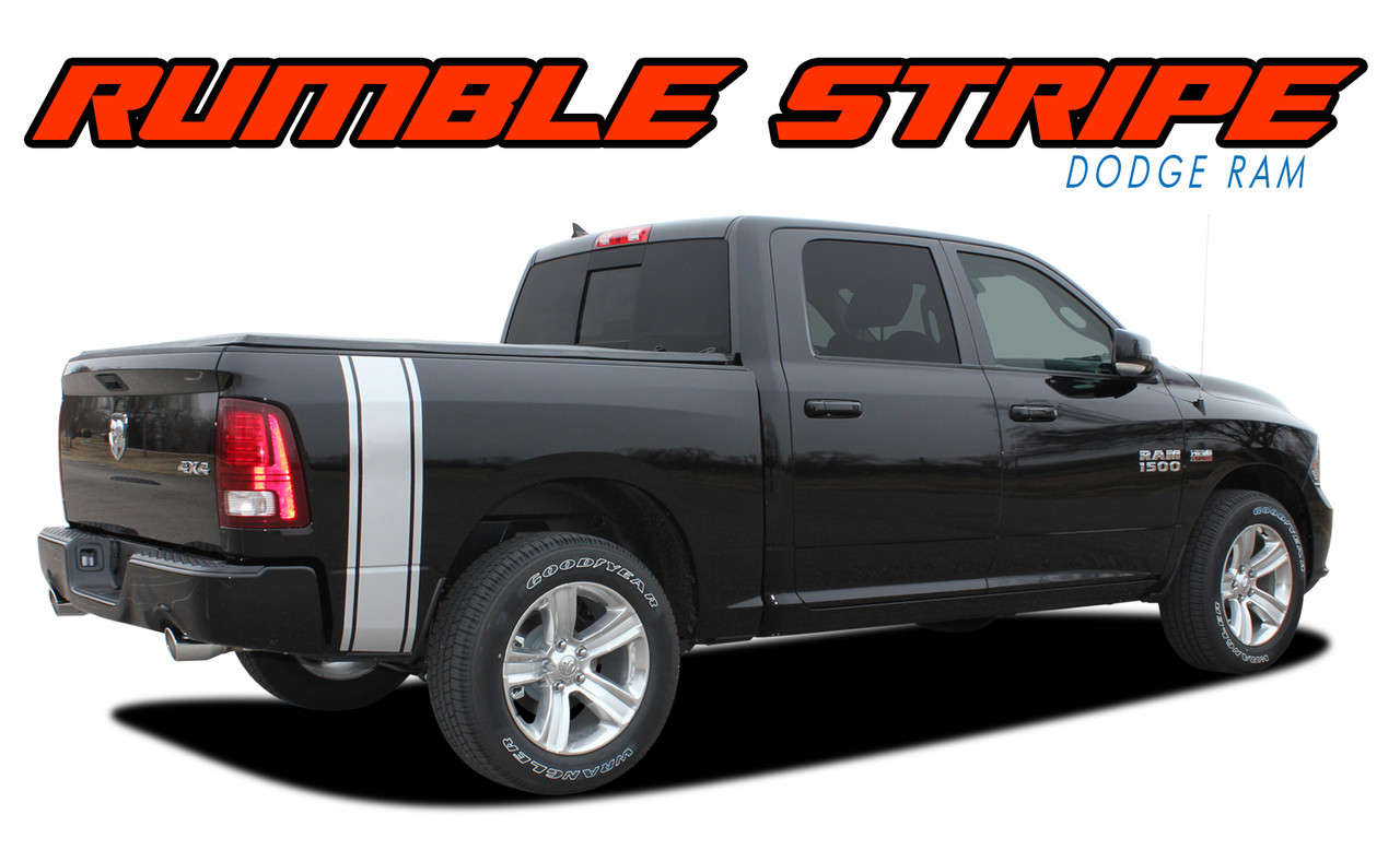 RUMBLE | Dodge Ram Bed Stripes | Ram Decals | Ram Vinyl Graphics