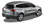 PINNACLE : Automotive Vinyl Graphics - Universal Fit Decal Stripes Kit - Pictured with FOUR DOOR SUV (ILL-909910)