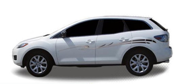 PACIFICA : Automotive Vinyl Graphics - Universal Fit Decal Stripes Kit - Pictured with MIDSIZE CROSSOVER SUV (ILL-DF29)