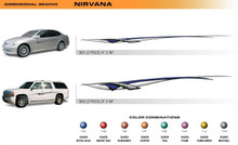 NIRVANA Universal Vinyl Graphics Decorative Striping and 3D Decal Kits by Sign Tech Media, Inc. (STM-NV)