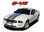 S-V6 : 2005 2006 2007 2008 2009 Ford Mustang V6 Lemans GT500 Style 10" Wide Vinyl Racing Stripe Rally Kit (VGP-1376.79)