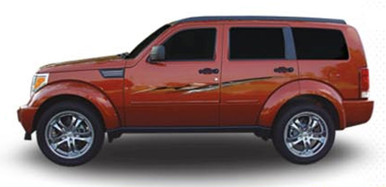 JACKPOT : Automotive Vinyl Graphics - Universal Fit Decal Stripes Kit - Pictured with DODGE NITRO (ILL-61213766)