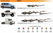 INDY Universal Vinyl Graphics Decorative Striping and 3D Decal Kits by Sign Tech Media, Inc. (STM-ID)