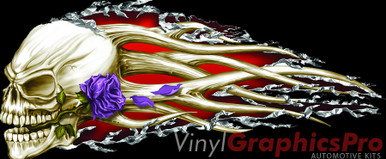 HELLION TEAR ROSE : Premium Ultra High Resolution Vinyl Graphics by Speed Graphics, Inc (SPEED-HLT-50)