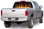 FLM-912 Orange Flamin - Rear Window Graphic for Trucks and SUV's (FLM-912)