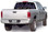 FLM-909 Ghost Flames w/ Blue - Rear Window Graphic for Trucks and SUV's (FLM-909)