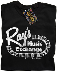 Ray's Music Exchange T Shirt (Black)