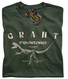 Grant Paleontology T Shirt (Green)