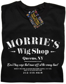 Morries Wig Shop T Shirt (Black)