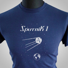 Sputnik 1 T Shirt (Blue)