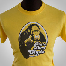 Right Turn Clyde T Shirt (Yellow)