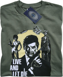 James Bond Live and Let Die T Shirt
