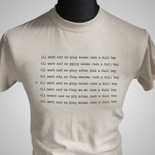 The Shining (All work and no play) T Shirt