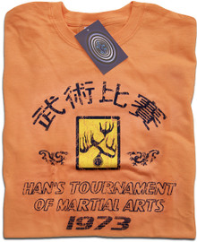 Hans Tournament Enter the Dragon (Tangerine) T Shirt