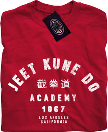 Jeet Kune Do Academy T Shirt (Red)