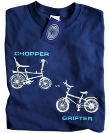 Chopper vs Grifter T Shirt (Blue)