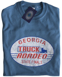 Truck Roadeo T Shirt (Indigo)