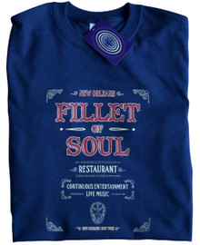 Fillet of Soul (Live and Let Die) T Shirt (Blue)
