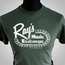 Ray's Music Exchange T Shirt (Green)