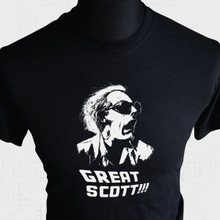 Great Scott! T Shirt (Black)