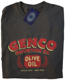 Genco Olive Oil T Shirt (Dark Olive)