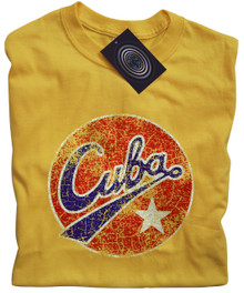 Cuba T Shirt (Yellow)