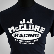 J J McClure T Shirt (Black)