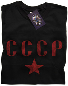 CCCP T Shirt (Black)