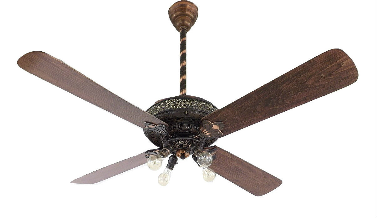 Partially Restored 1905 Westinghouse Deluxe Ceiling Fan