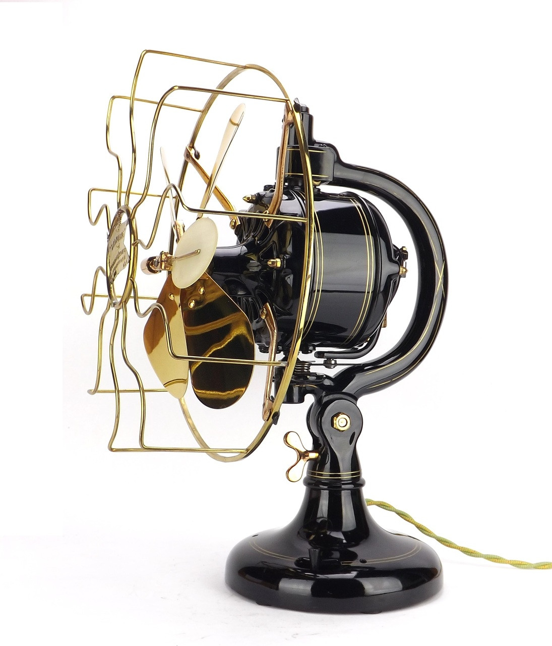 Rare 12" Robbins & Myers Feathervane Oscillator Professionally Restored