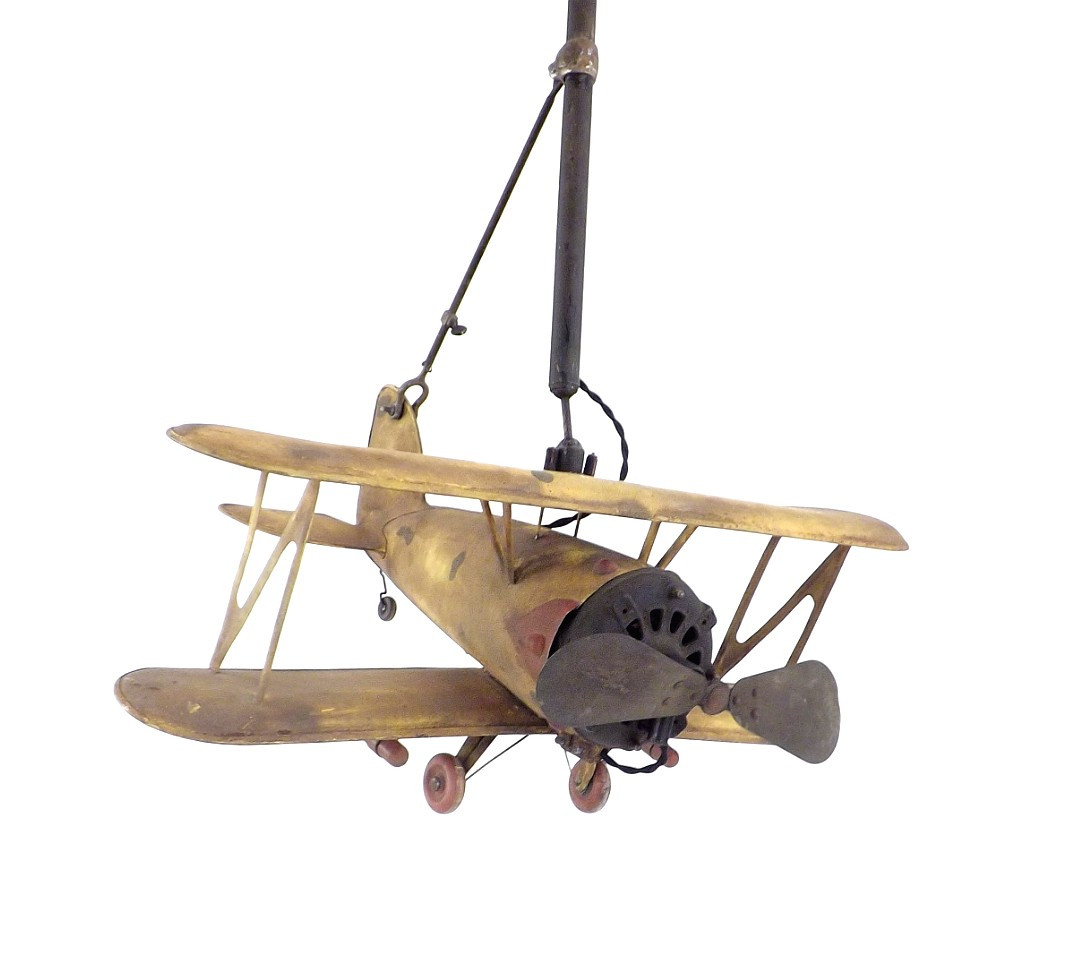 Early 1900 S Biplane Custom Airplane Ceiling Fan Antiquefanparts