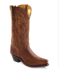Old West Women's Tan Western Boots
