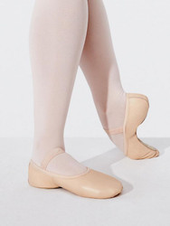 Capezio® Child Leather Lily Ballet Slipper (Ballet Pink)