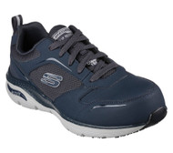 Men’s Skechers Arch Fit SR - Angis Comp Toe Athletic Work Shoe (Navy/Grey)