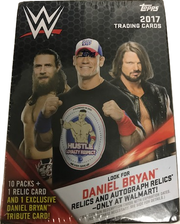 2017 Topps WWE Wrestling (Blaster) Walmart Exclusive