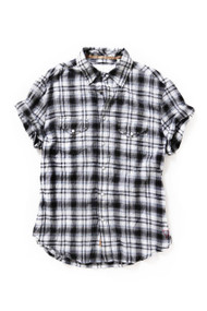 [Sample&91; Gant, mens casual BW check shirt